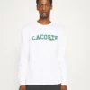 Lacoste T-shirt à Manches Longues - White