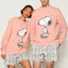 LACOSTE X PEANUTS - Sweatshirt - Rose