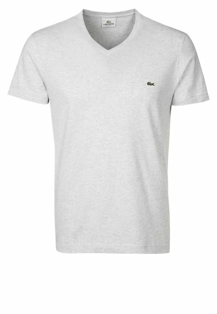 Lacoste T-shirt Basique - Argent Chine 5 Lacoste T-shirt Basique - Argent Chine – Image 5