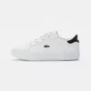 Lacoste POWERCOURT - Baskets Basses - White/black