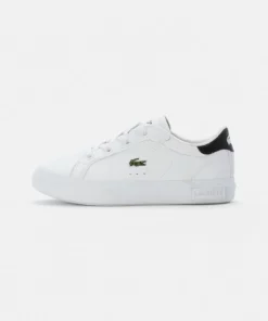 Lacoste POWERCOURT - Baskets Basses - White/black