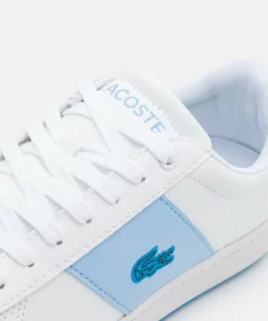 Lacoste CARNABY EXCLUSIVE - Baskets Basses - White/light Blue -Lacoste Soldes Magasin cebfb8a68dc84fd3988793b2455dd0eb