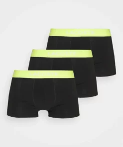 Lacoste 3 PACK - Shorty - Black/limeira