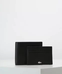 Lacoste BILLFOLD COIN BOX SET - Portefeuille - Black -Lacoste Soldes Magasin cee6b13f8bb74a5f9c6cac9cfde88eea