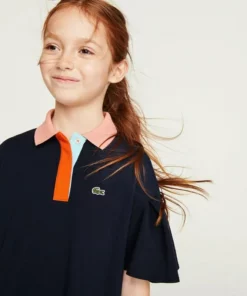 Lacoste Robe De Jour - Bleu Marine / Blanc 6 Lacoste Robe De Jour - Bleu Marine / Blanc -Lacoste Soldes Magasin cf294552c6cf43e0b8f9532a91ca7878