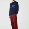 Lacoste Polo - Bleu Marine / Rouge / Bleu