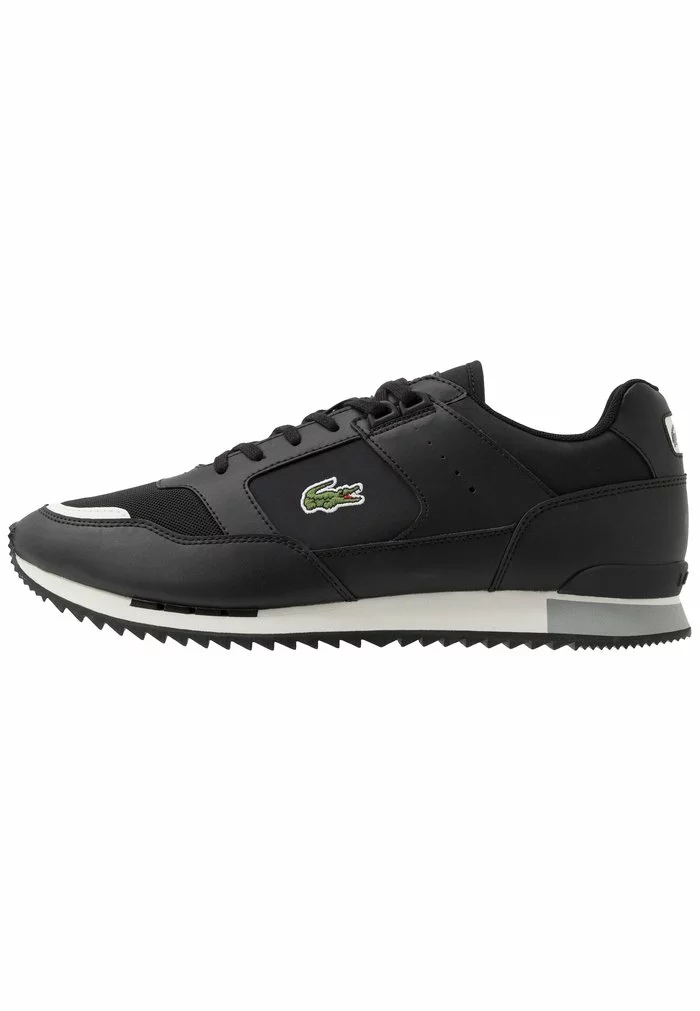 Lacoste PARTNER PISTE - Baskets Basses - Black/grey 1 Lacoste PARTNER PISTE - Baskets Basses - Black/grey