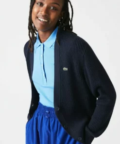 Lacoste PULLY - Gilet - Bleu Marine