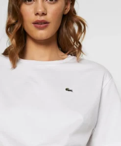 Lacoste T-shirt Basique - White 11 Lacoste T-shirt Basique - White -Lacoste Soldes Magasin d0da4d7aa95345569c2cbe8aad2842a5