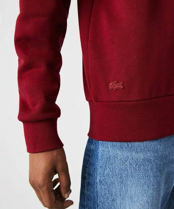 Lacoste Sweatshirt - Bordeaux 4 Lacoste Sweatshirt - Bordeaux – Image 4