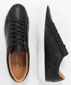 Lacoste LEROND - Baskets Basses - Black/white -Lacoste Soldes Magasin d184d56721984714aa92f9a079a387fc