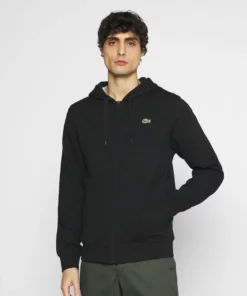 Lacoste PLUS - Sweat à Capuche Zippé - Black