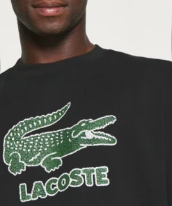 Lacoste Sweatshirt - Noir -Lacoste Soldes Magasin d1dccb4322a349a9a16263cd9af0ed2c