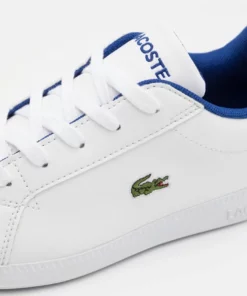 Lacoste GRADUATE - Baskets Basses - White/blue -Lacoste Soldes Magasin d26cc28e404a4ad0a833afebe14ef6f5