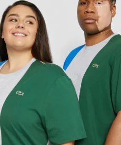 Lacoste PLUS UNISEX - T-shirt Imprimé - Argent Chine -Lacoste Soldes Magasin d2d09766bf774ba7a94a13dc89ee4a42