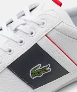 Lacoste CHAYMON - Baskets Basses - White/dark Grey -Lacoste Soldes Magasin d2d9478636e24fcbb005d2f85a91da0f