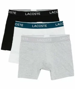 Lacoste 3 PACK - Shorty - Noir Blanc Gris Chine 7 Lacoste 3 PACK - Shorty - Noir Blanc Gris Chine -Lacoste Soldes Magasin d3226f84774d429892babb667536a7ae