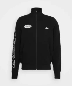 Lacoste EXCLUSIVE - Sweat à Capuche Zippé - Black -Lacoste Soldes Magasin d41b2c2a922a4afdb431c30850cf3665
