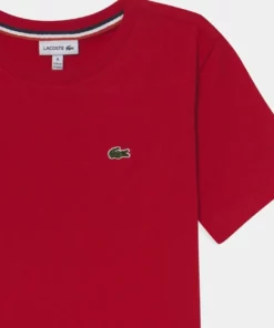 Lacoste TEE - T-shirt Basique - Infrared -Lacoste Soldes Magasin d5060d014ff74ebaab73ad1c2475e99b