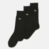 Lacoste 3 PACK - Chaussettes - Noir/vert