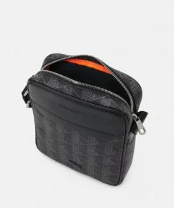 Lacoste THE BLEND UNISEX - Sac Bandoulière - Noir/gris -Lacoste Soldes Magasin d5550074696a4f70bf9652cd599044c8