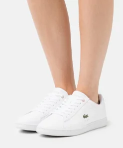 Lacoste CARNABY EVO - Baskets Basses - White/light Pink