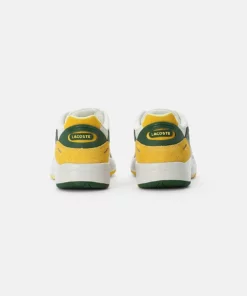 Lacoste STORM - Baskets Basses - Off White/yellow -Lacoste Soldes Magasin d5e99925c771494cab7f86e88b379240