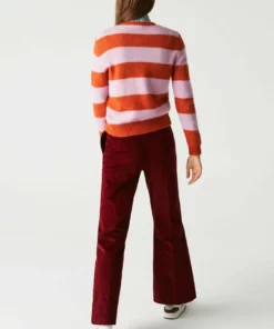 Lacoste Pullover - Orange / Rose -Lacoste Soldes Magasin d75c49b644504bceb127af4e716f1cba