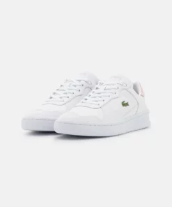 Lacoste Baskets Basses - White/light Pink -Lacoste Soldes Magasin d7e0ad6b8bed42c8830a272bf01a2095