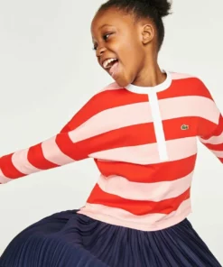 LACOSTE POLO ML - T-shirt à Manches Longues - Rouge Rose Jaune 5 LACOSTE POLO ML - T-shirt à Manches Longues - Rouge Rose Jaune -Lacoste Soldes Magasin d8296639cf5b4a2eaefdccdda2e454ee