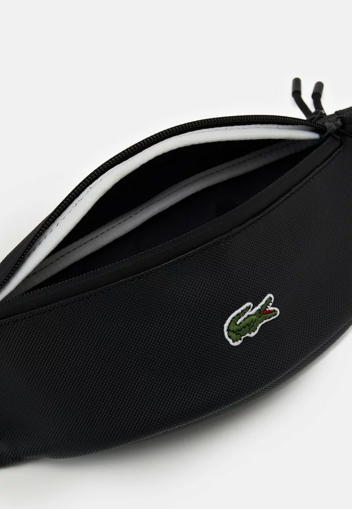 Lacoste WAISTBAG UNISEX - Sac Banane - Noir 3 Lacoste WAISTBAG UNISEX - Sac Banane - Noir – Image 3