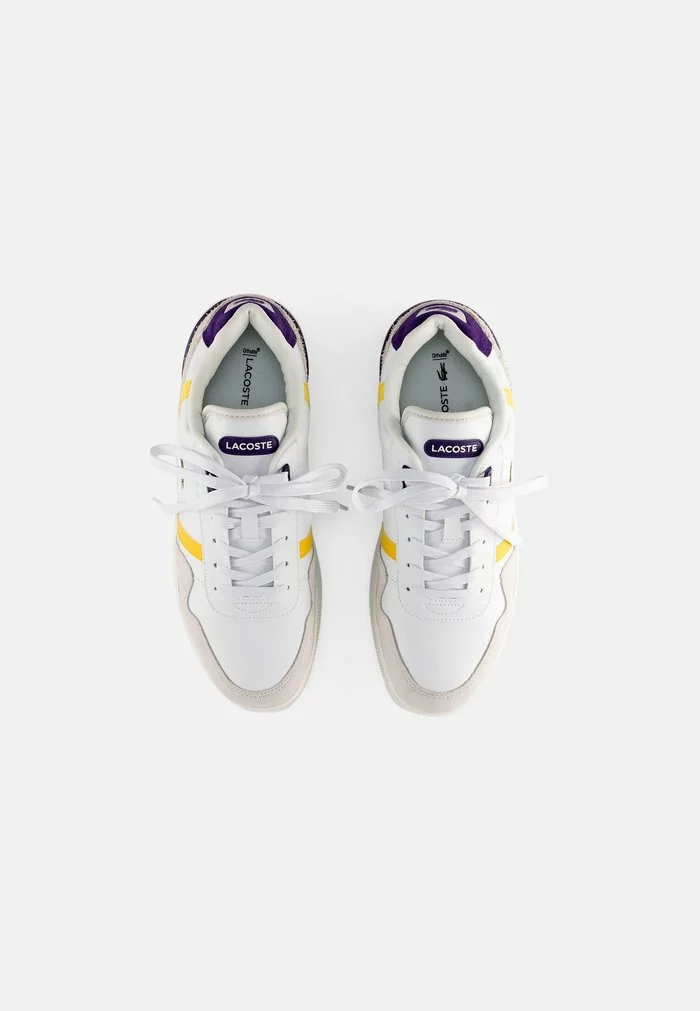 Lacoste T-CLIP - Baskets Basses - Wht/purp 4 Lacoste T-CLIP - Baskets Basses - Wht/purp – Image 4