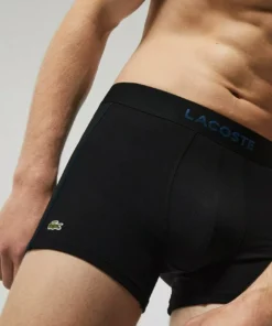 Lacoste CALECON HOMME - Shorty - Noir / Bleu