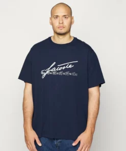Lacoste PLUS - T-shirt Imprimé - Navy Blue -Lacoste Soldes Magasin d8ea515eb90749598b675bf90b618282
