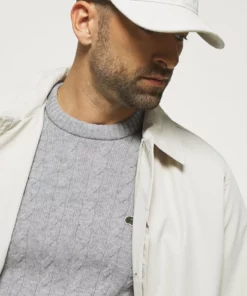 Lacoste Pullover - Gris Chine -Lacoste Soldes Magasin d919bc7db8b0459b81715f6d26766242