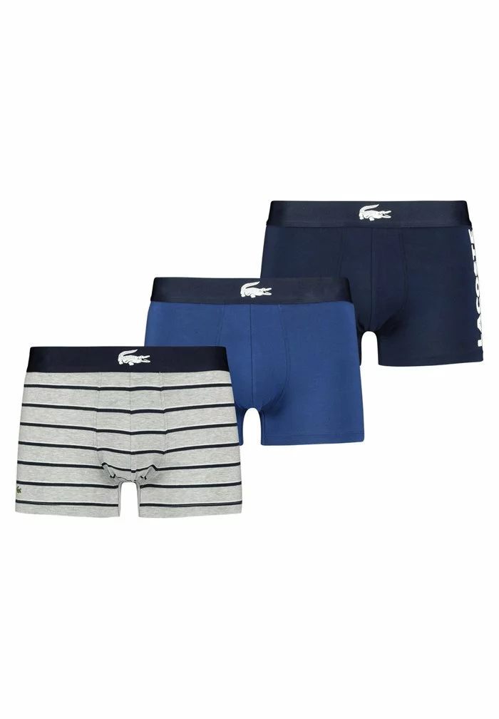 Lacoste 3 PACK - Shorty - Schwarz 1 Lacoste 3 PACK - Shorty - Schwarz