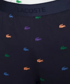 Lacoste Bas De Pyjama - Navy Blue/multico -Lacoste Soldes Magasin d9ac866ae15a49c3b84f019101b88b2b