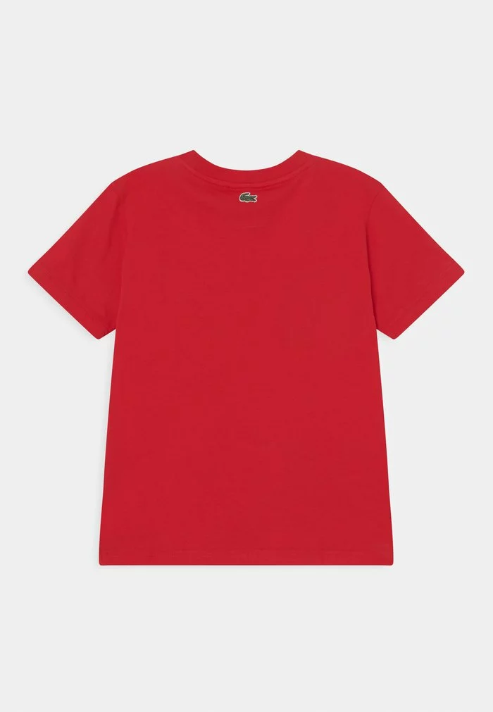 Lacoste TEE LOGO UNISEX - T-shirt Imprimé - Rouge 2 Lacoste TEE LOGO UNISEX - T-shirt Imprimé - Rouge – Image 2