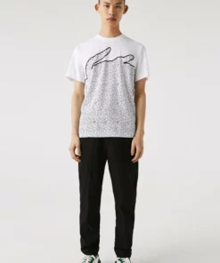 Lacoste T-shirt Imprimé - Blanc