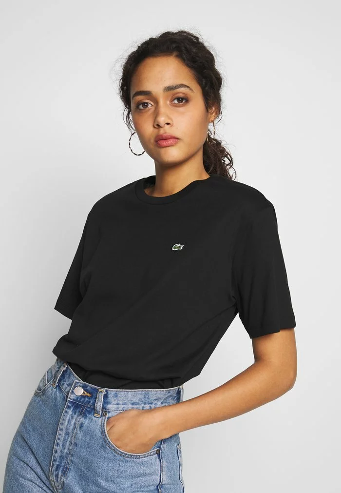 Lacoste T-shirt Basique - Black 1 Lacoste T-shirt Basique - Black