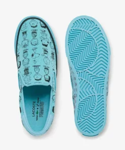 LACOSTE X PEANUTS - Baskets Basses - Blue/black -Lacoste Soldes Magasin db50e9795a044433b4592f5446083117