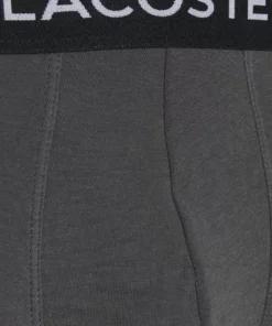 Lacoste 3 PACK - Shorty - Grey -Lacoste Soldes Magasin db7b010f77404066a0c762d023ae98cb