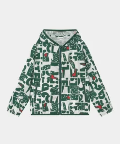 Lacoste UNISEX - Veste Mi-saison - White/green