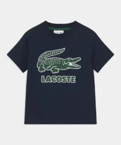 Lacoste TEE LOGO UNISEX - T-shirt Imprimé - Navy Blue