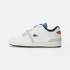 Lacoste COURT CAGE - Baskets Basses - Wht/blu