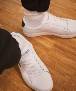 Lacoste CARNABY - Baskets Basses - White/dark Green -Lacoste Soldes Magasin dd213e5f17794de7a9fcdde963984cf4