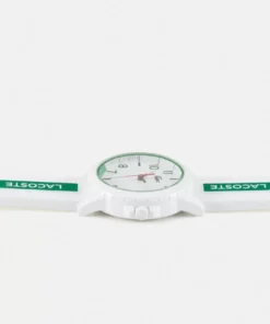 Lacoste WHITE SILICONE STRAP LOGO WATCH UNISEX - Montre - Weiß/grün -Lacoste Soldes Magasin dec4494d5627499d81a8f69ecd53b6ea
