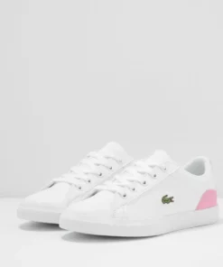 Lacoste LEROND - Baskets Basses - White/light Pink -Lacoste Soldes Magasin def6b7f4a5154935b378fdbaf70cb408