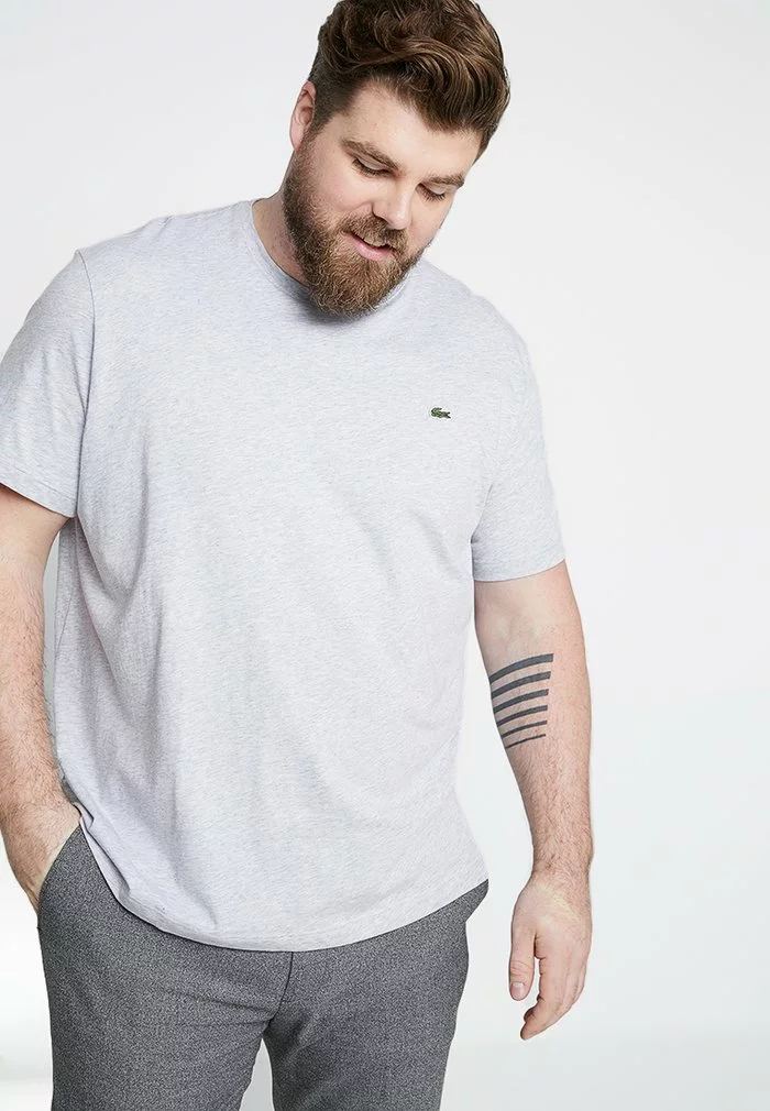 Lacoste T-shirt Basique - Argent Chine 1 Lacoste T-shirt Basique - Argent Chine