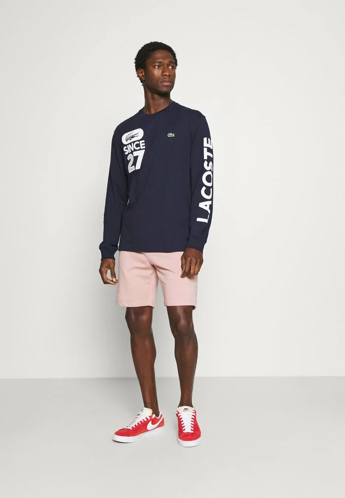 Lacoste T-shirt à Manches Longues - Marine 2 Lacoste T-shirt à Manches Longues - Marine – Image 2